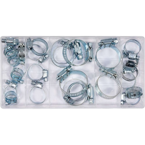 [YT06782] ⬡ Twisted cable clamps set (26pcs)(16-40mm) (YT06782, YATO)