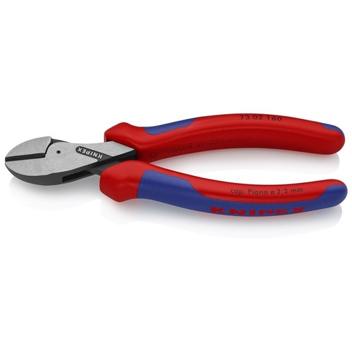 [7302160] ⬡ X-Cut kompaktinės šoninio kirpimo replės 160 mm KNIPEX (7302160, KNIPEX)
