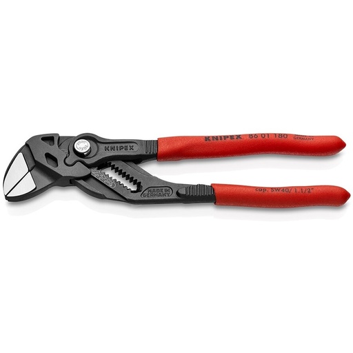 [8601180] ⬡ Water pump pliers-wrench KNIPEX with locking 180mm (8601180, KNIPEX)