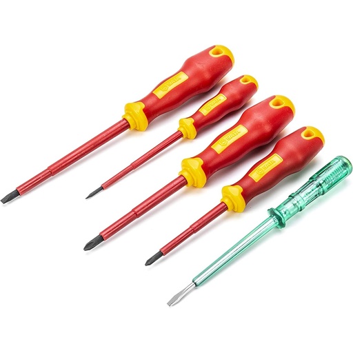 [ST09302U] ⬡ Screwdriver insulated set 5pcs (ST09302U, SATA)