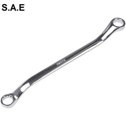 [ST42102SC] ⬡ Deep offset double box end wrench (S.A.E.) 1/2x9/16" (ST42102SC, SATA)