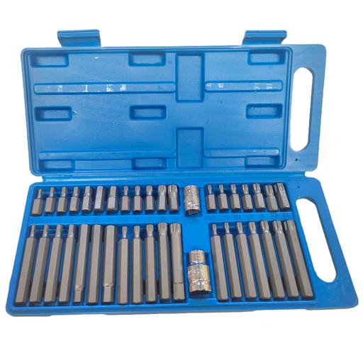 [MHR04759] ⬡ Skrūvgrieža uzgaļu komplekts 40 gab. TORX, HEX, SPLINE (MHR04759)