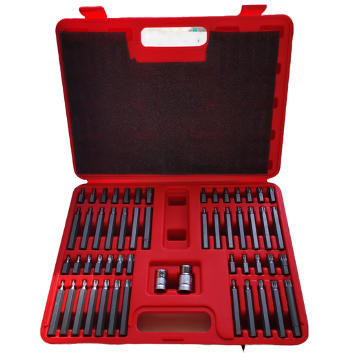 [MHR04760] ⬡ Atsuktuvo antgalių rinkinys 54 vnt. TORX, TORX SEC, HEX, SPLINE (MHR04760)