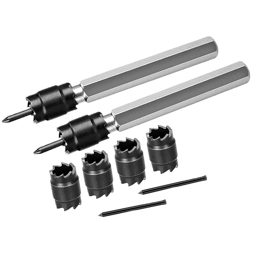 [MHR05140] ⬡ Drill welding points set 9pcs (HSS) (MHR05140)