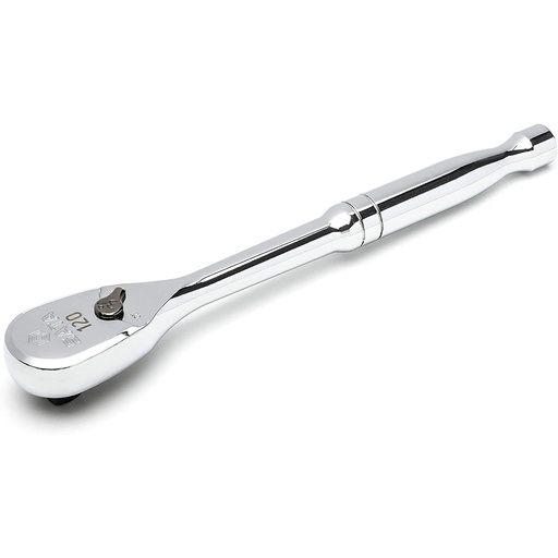 [ST12974] ⬡ Terkšlė su greituoju atleidimu 3/8" (ovali galva, metalinė rankena), 60 dantukų 120P (ST12974, SATA)