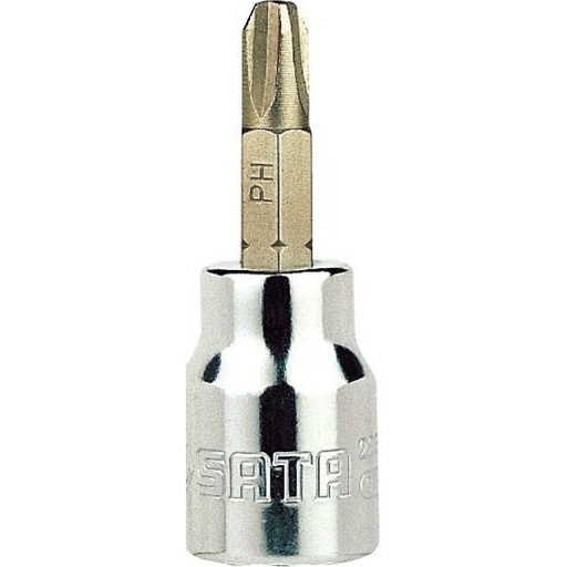 [SC22301] ⬡ 3/8" Dr. PHILLIPS bit socket PH1 (SC22301, SATA)