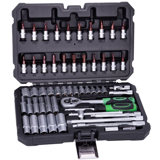 [KRKSD055] ⬡ 1/4" Sockets set 55pcs (KRKSD055)