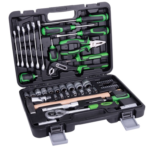 [KRKSD058] ⬡ 1/2" + 1/4'' Socket tool set 58pcs (KRKSD058)