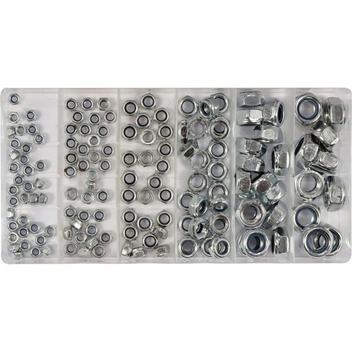 [YT06774] ⬡ Pašfiksējošo uzgriežņu komplekts M4-M12, 146 gab. (YT06774, YATO)