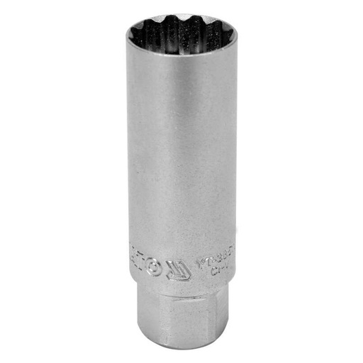 [YT38511] ⬡ 3/8" Dr. Spark plug socket 16mm (thin wall)(12pt) (YT38511, YATO)