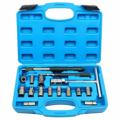 [MHR01083] ⬡ Diesel injector seat cutter set 17pcs (MHR01083)