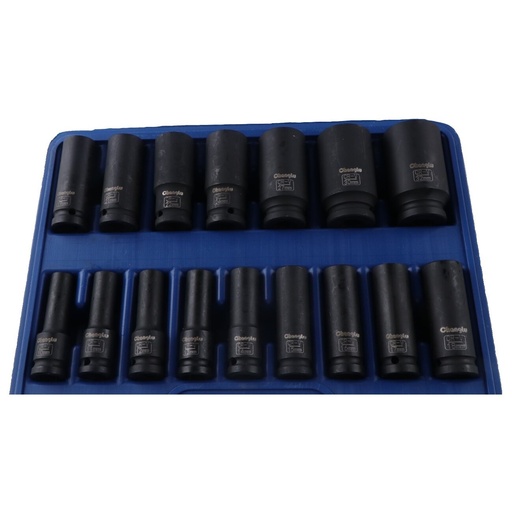 [CL105417] ⬡ 1/2" Dr. Deep bit socket impact set 17pcs (CL105417, CHANGLU TOOLS)