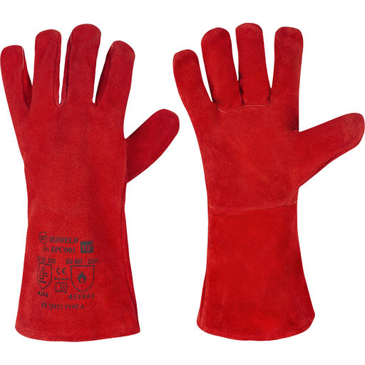 [RPC00111] ⬡ Welder’s gloves (11 size) REDWELD (RPC00111)