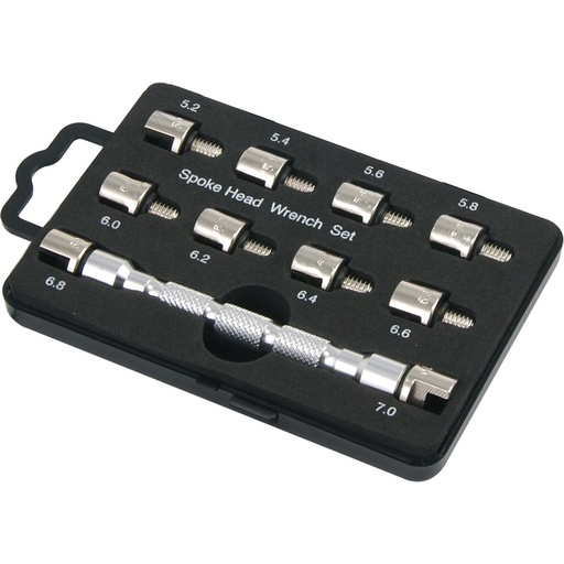 [MW9001] ⬡ Stipinų raktų rinkinys, 11 vnt. (MW9001, ELLIENT TOOLS)