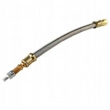 [AKC1026] ⬡ Ventilio prailgintojas, metalinis lankstus, 210 mm (AKC1026)