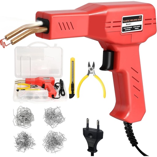 [MHR10530] ⬡ Plastic welder gun 50W with hot staples (200pcs) set (MHR10530)