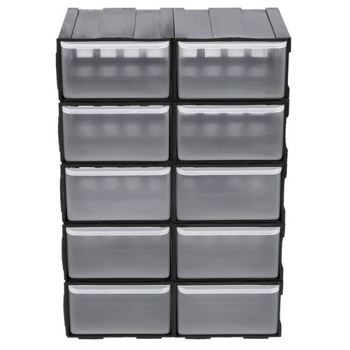 [78785] ⬡ Modulinis organaizeris 10 stalčių 225x155x100 mm (78785)