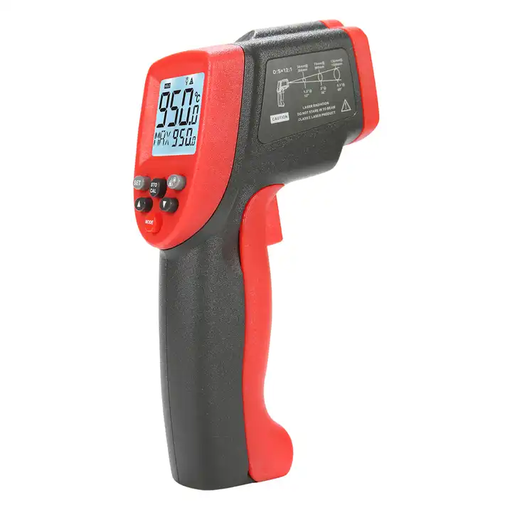 [WT900] ⬡ Infraraudonųjų spindulių termometras skaitmeninis / pirometras 950°C (WT900)