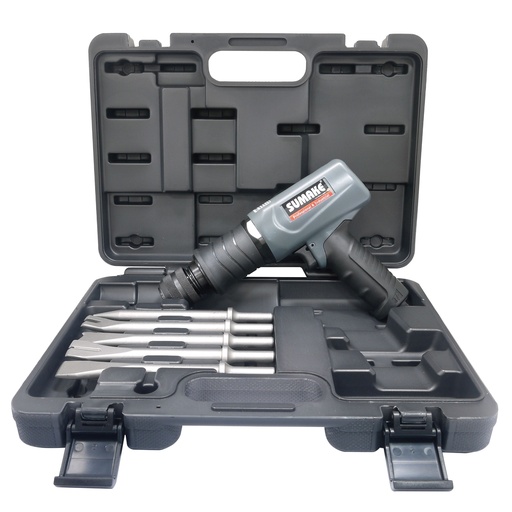 [STAH603RQK] ⬡ Air hammer 190mm (round 10mm) kit 5pcs (STAH603RQK, SUMAKE)