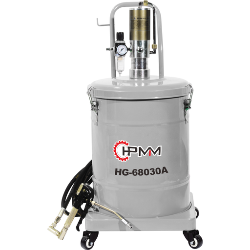 [HG68030A] ⬡ Pneumatic grease pump dispencer, capacity 30kg (HG68030A, PULI)
