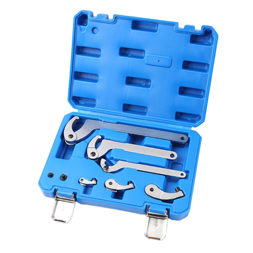 [WT04J1088] ⬡ Adjustable hook & pin wrench set 35-120mm 8pcs (WT04J1088)