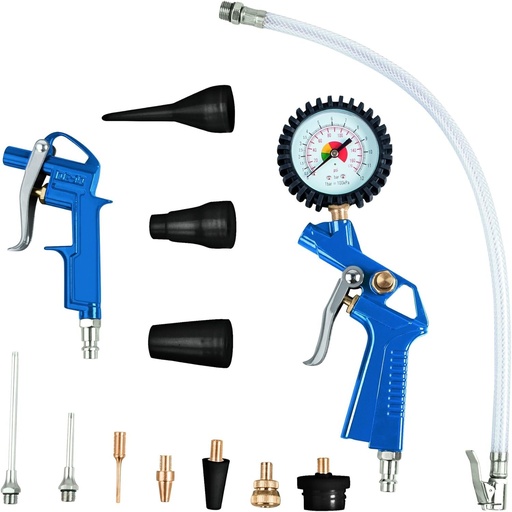[ATK12N] ⬡ Air blow and inflate gun kit (13pcs) (ATK12N)