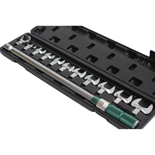 [CL306507SET] ⬡ 1/2" Dr. Pre-set torque wrench 50-350Nm with plug set (CL306507SET, CHANGLU TOOLS)