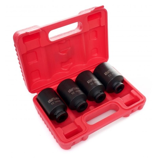 [KD11754] ⬡ Smūginių galvučių rinkinys 1/2'' 4vnt. (KD11754)
