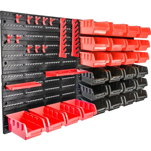 [WT24F0130] ⬡ Tool board with containers and handles set 48pcs (WT24F0130)