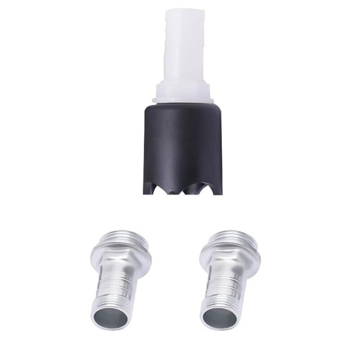 [ACTP60VC] ⬡ Spare part. 2pcs of couplers 1'' and 1pc filter 1" for diesel fuel transfer pump ACTP60 (ACTP60VC, AOCHENG)