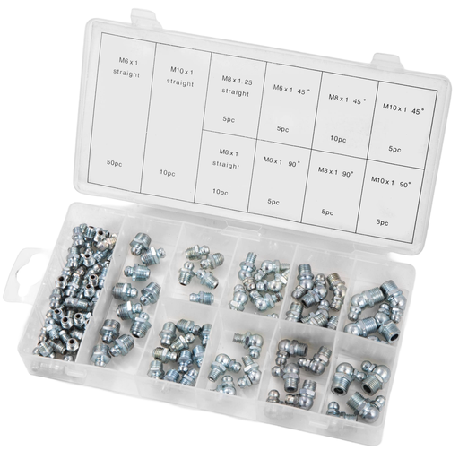 [KR110G] ⬡ Grease nipples set 110pcs (KR110G)