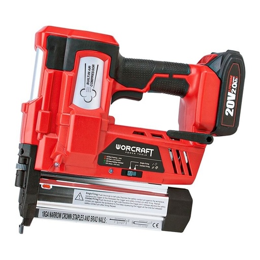 [CNSS20LiH] ⬡ Li-ion Cordless Combined Nailer WORCRAFT 20Vi (CNSS20LiH, WORCRAFT)
