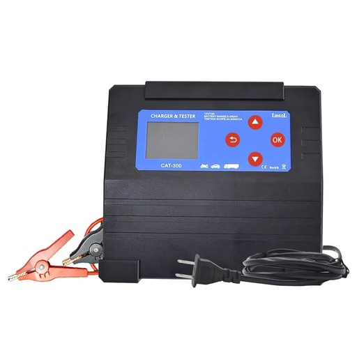 [CAT300] ⬡ Battery charger & tester 12V 15A 3-360Ah (CAT300)
