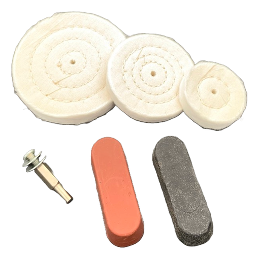 [KRKPS06] ⬡ Polishing set with paste for hard metals (6pcs) (KRKPS06)