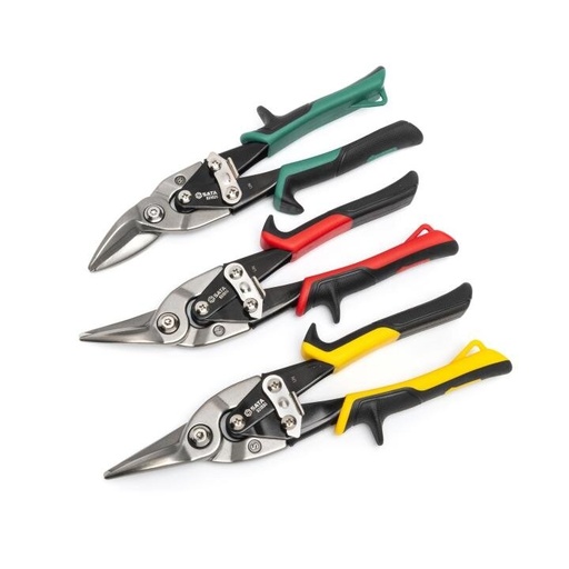 [ST93105G] ⬡ Aviation tin snips set 250mm 3pcs (ST93105G, SATA)