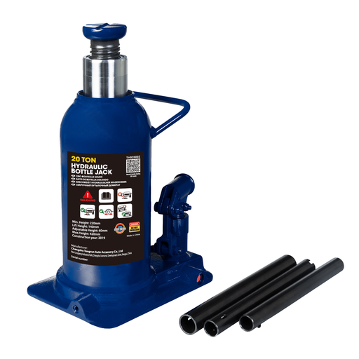 [TH920003] ⬡ Hydraulic bottle jack, 20t TUV vertical and horizontal (TH920003, TONGRUN)