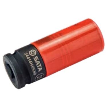 [ST34414H] ⬡ Ilga smūginė galvutė rato veržlėms 1/2" 21 mm (ST34414H, SATA)