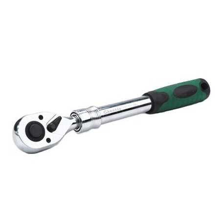 [CL305701] ⬡ 1/2" Dr. Quick-release ratchet with prolongation, L=300/430mm (CL305701, CHANGLU TOOLS)