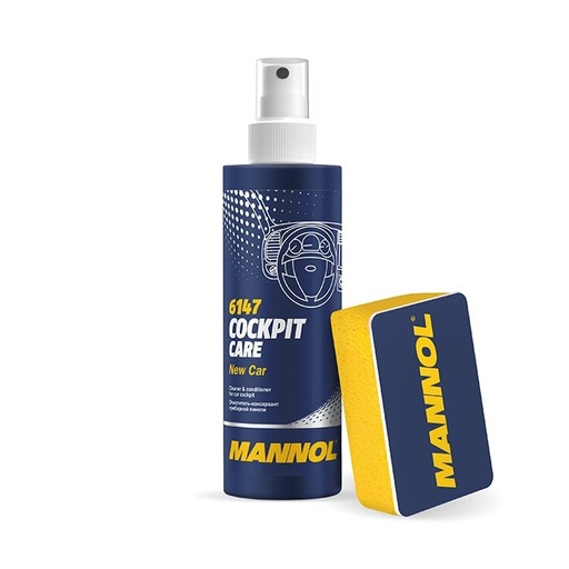 [6147] ⬡ Automobilio panelės valiklis MANNOL (NEW CAR) 250ml (6147, MANNOL)