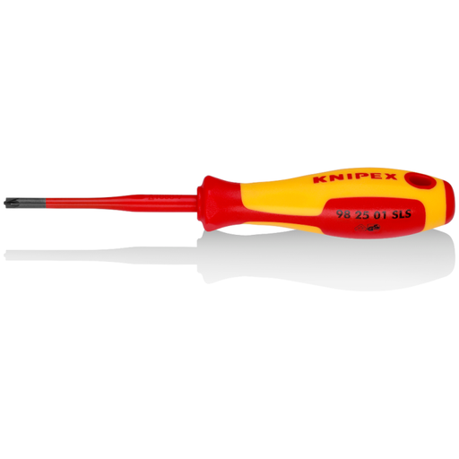 [982501SLS] ⬡ Skrūvgriezis KNIPEX VDE Slim PlusMinus PZ/S1 x 187 mm (982501SLS, KNIPEX)