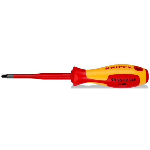 [982502SLS] ⬡ Screwdriver KNIPEX VDE (Slim) Plus/Minus pattern PZ/S1x212mm (982502SLS, KNIPEX)