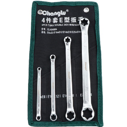 [CL404604] ⬡ E-TORX rinkinys 4 vnt. (CL404604, CHANGLU TOOLS)