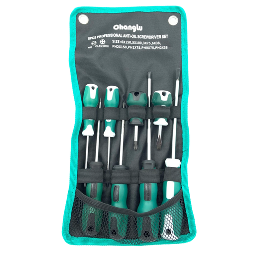[CL504908] ⬡ Atsuktuvų rinkinys 8vnt. (pl./PH) (CL504908, CHANGLU TOOLS)