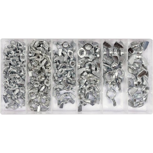 [YT06776] ⬡ Wing nuts set 150pcs M4 - M10 (YT06776)