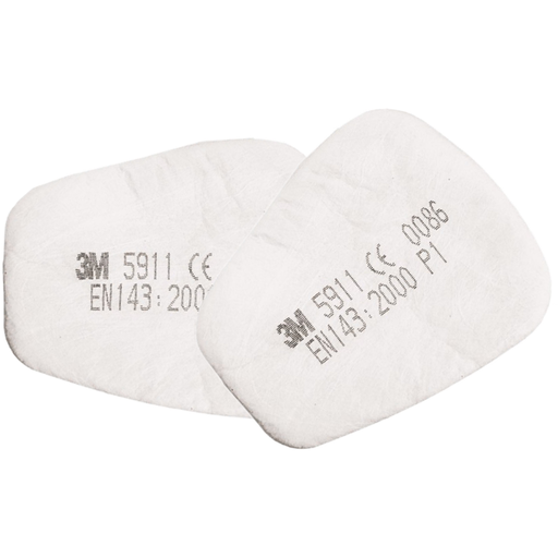 [TI551152281] ⬡ Dust filter 2pcs for 3M 5911 P1 (TI551152281)