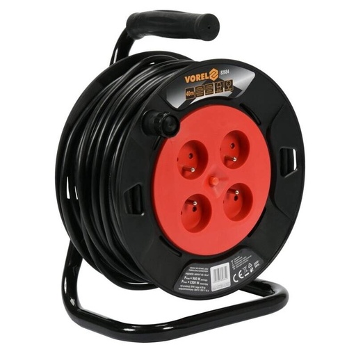 [82682] ⬡ Cable reel 25m 3Gx1.0mm 230V (82682)