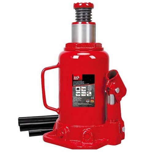 [T92004D] ⬡ Hydraulic bottle jack 20t. Economic class (T92004D, TONGRUN)