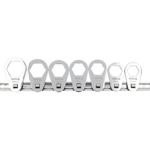 [YT05985] ⬡ 3/8" Dr. Offset oil filter wrench set 7pcs (YT05985)