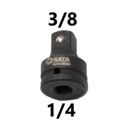 [ST34714SC] ⬡ 1/4" Dr. Impact adapter 1/4'' - 3/8'' (ST34714SC, SATA)