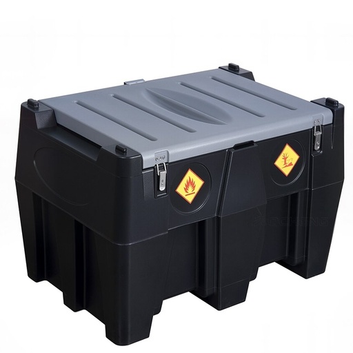[DTK480] ⬡ Portable diesel transfer tank 440L DTK480 with 12V pump (with hose, aut.nozzle EU plug) (DTK480, AOCHENG)